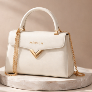 eliza hand bag off white